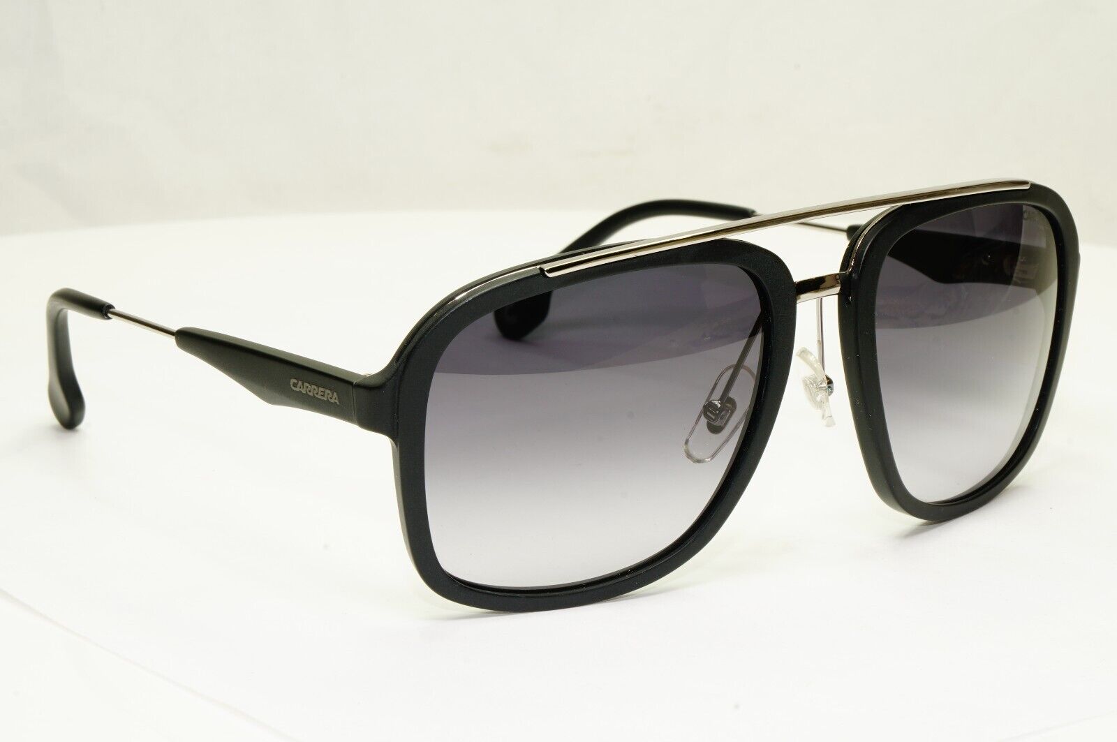Carrera Black GradientSunglasses Smoke Square Pilot Mens Designer 133/S TI79O