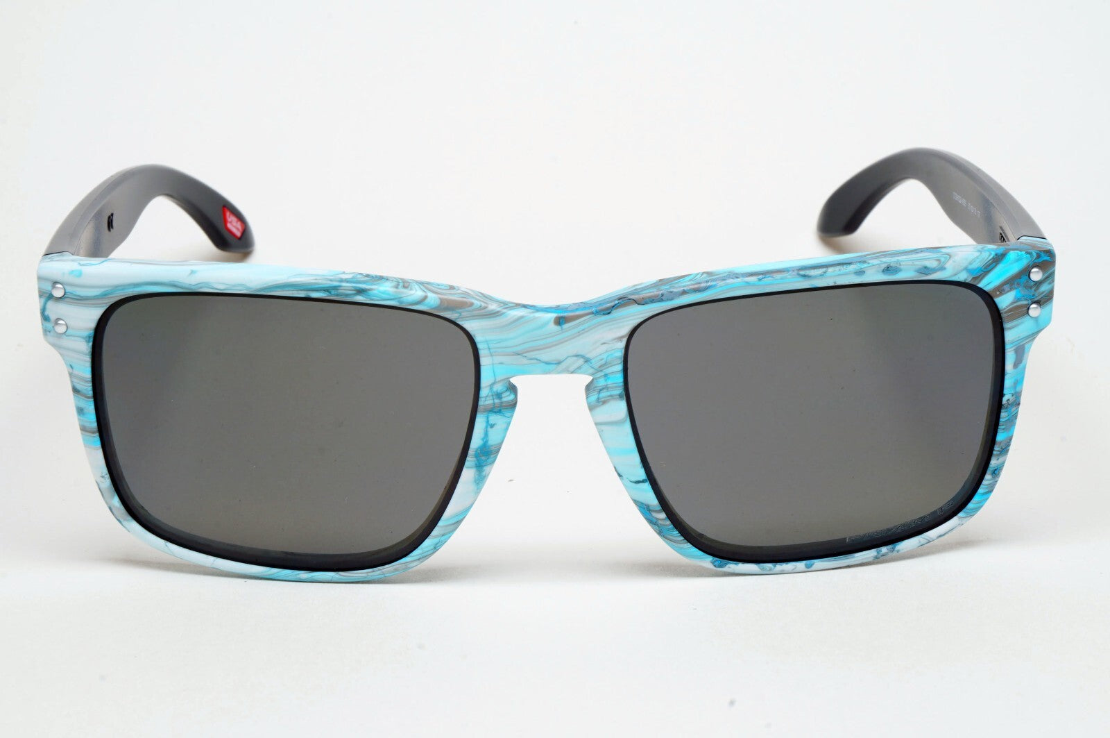 Oakley Sunglasses Holbrook Polarized Blue Sanctuary Swirl OO 9102 V855 57mm