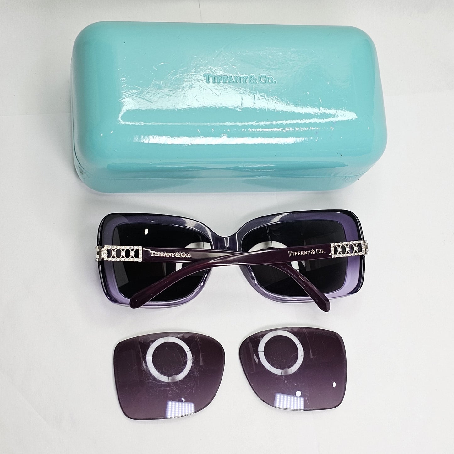 Tiffany & Co Sunglasses 2013 Vintage Voile Purple Violet 4025-B 8068/3L 140124