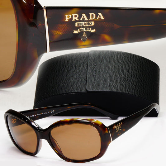 Prada Sunglasses 2012 Vintage Brown Trotise Square PR31NS SPR 31N 2AU-8C1 131223