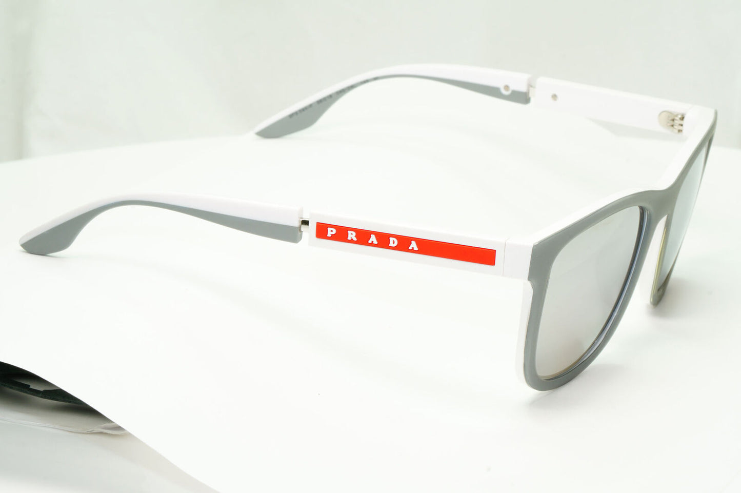 Prada Polarized Mirror Silver Sunglasses Square PS04XS F SPS 04X-F 04S-04L
