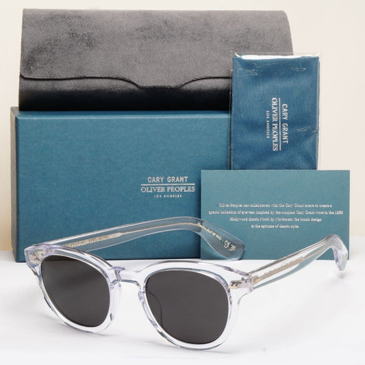 Oliver Peoples Sunglasses Black Clear Crystal OV 5413U Cary Grant 1101 50mm