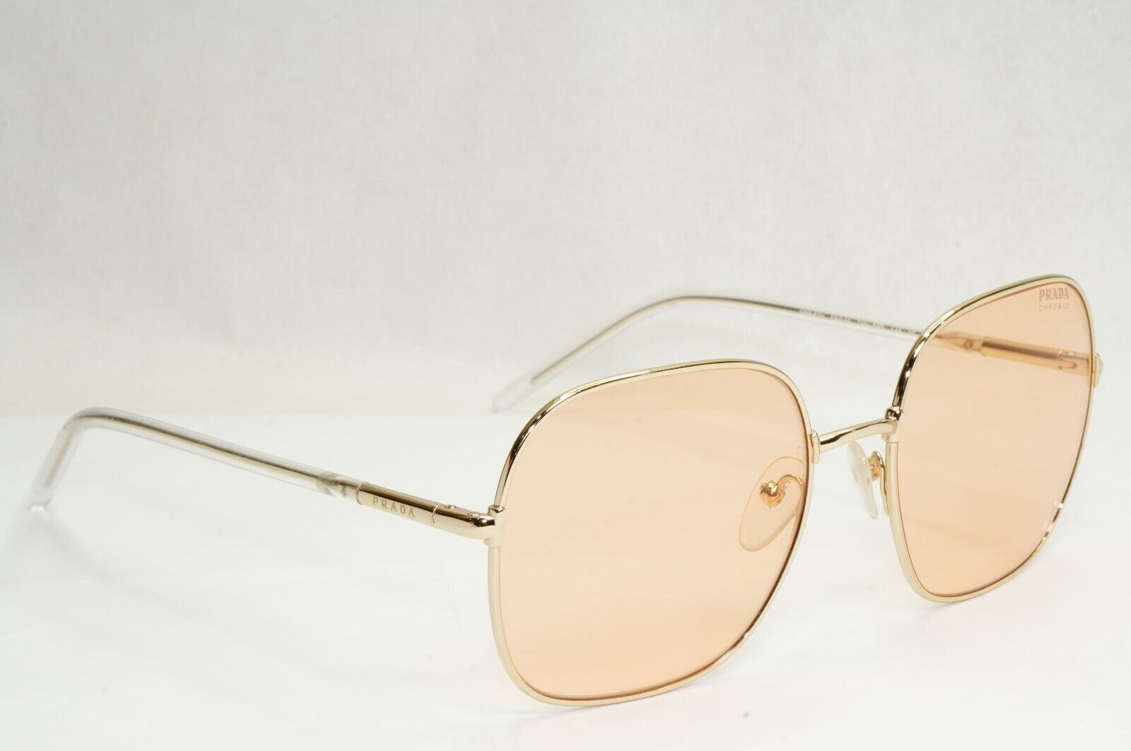 Prada Sunglasses Photochromic Gold Yellow Orange PR67XS SPR 67X ZVN-09D 270324