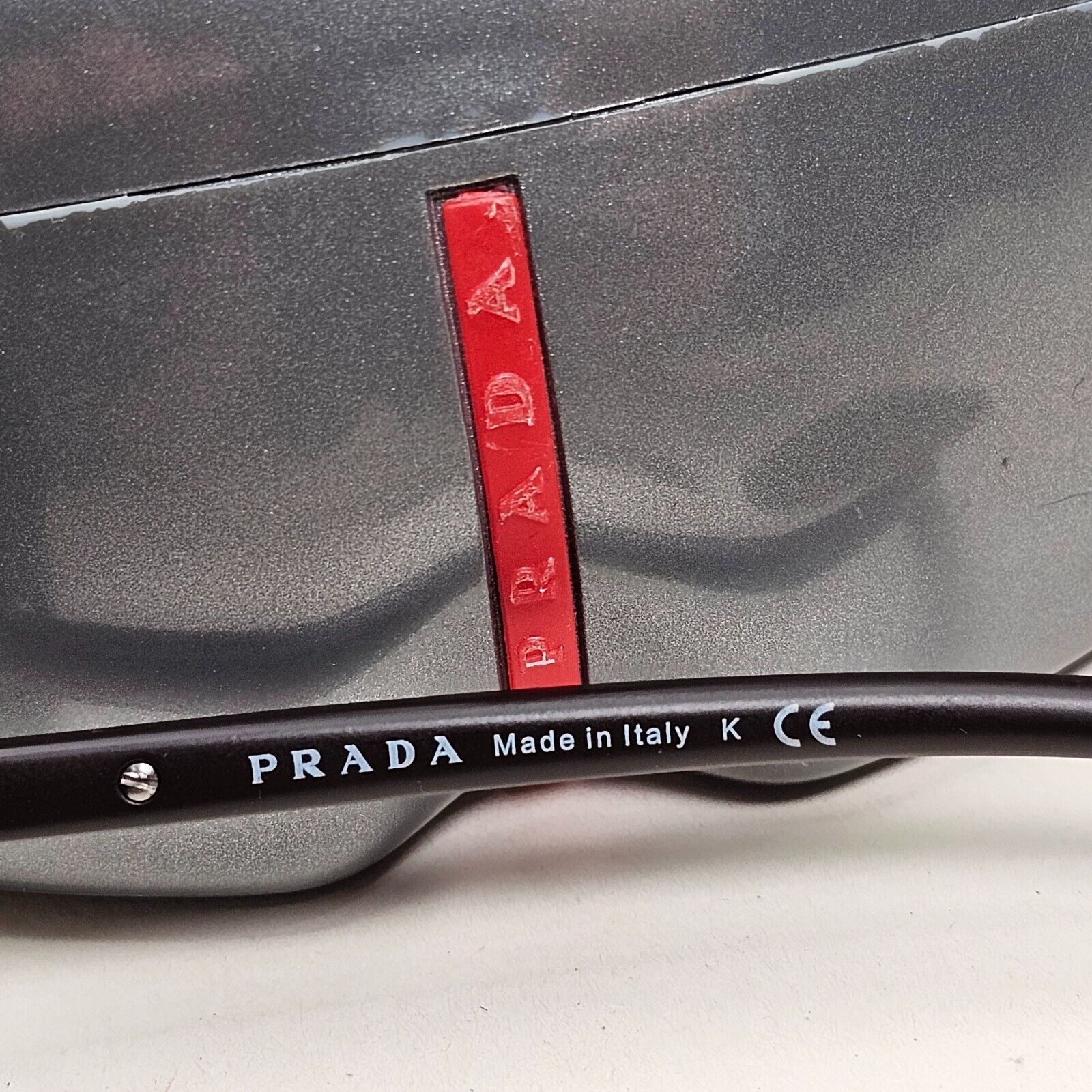 Prada Sunglasses 2011 Dark Brown Frame Wrap Black PS05MS SPS 05M BRR-6S1 021124
