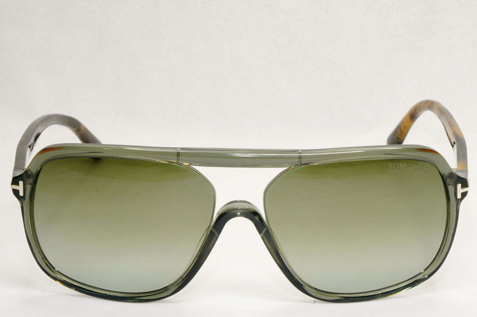 Tom Ford Sunglasses Robert Square Green Gradient Brown FT0442 TF 442  96B 070224
