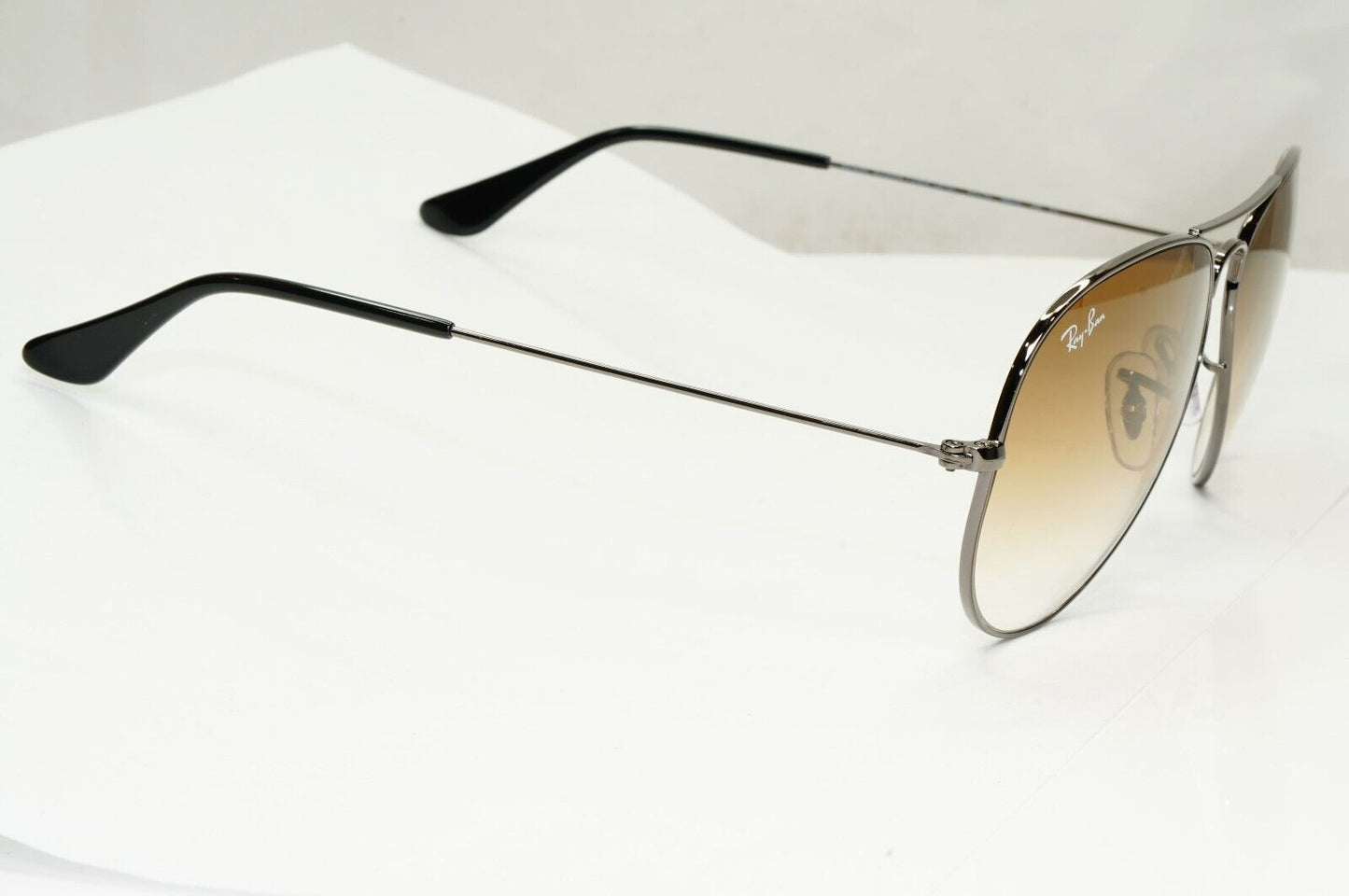 Ray-Ban Sunglasses Aviator Gunmetal Brown Gradient RB 3025 Aviator 004/51 58mm