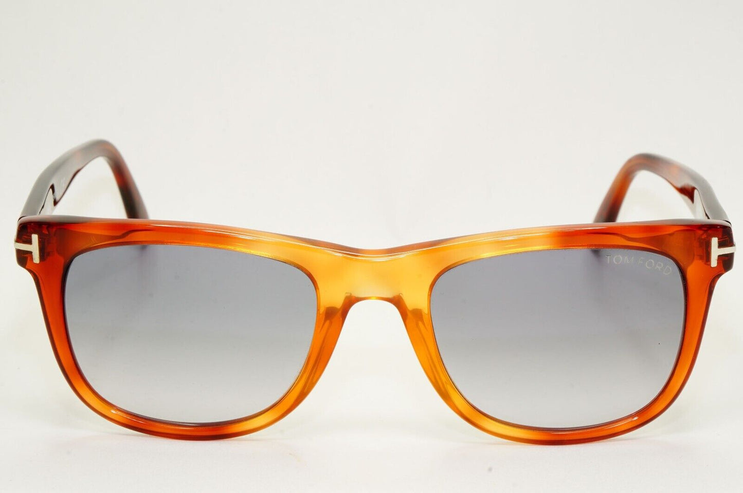 Tom Ford Sunglasses Leo Brown Honey Havana Grey Gradient FT0336 TF 336 52B 52mm