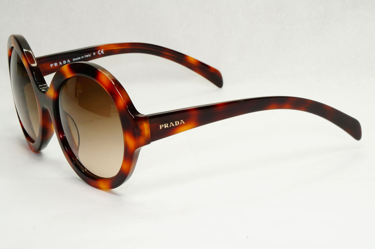 Prada Sunglasses 2015 Brown Round Tortoise PR06RS-F SPR 06R-F TKR-3D0 140124