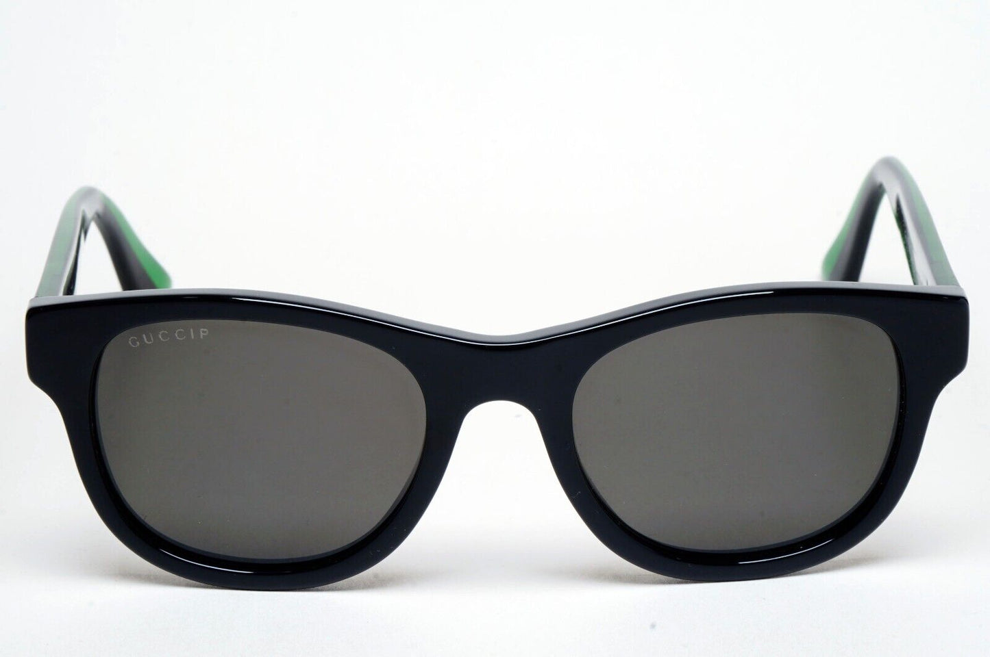 Gucci Sunglasses 2017 Polarized Black Green Red GG0003S 006 52mm 120125