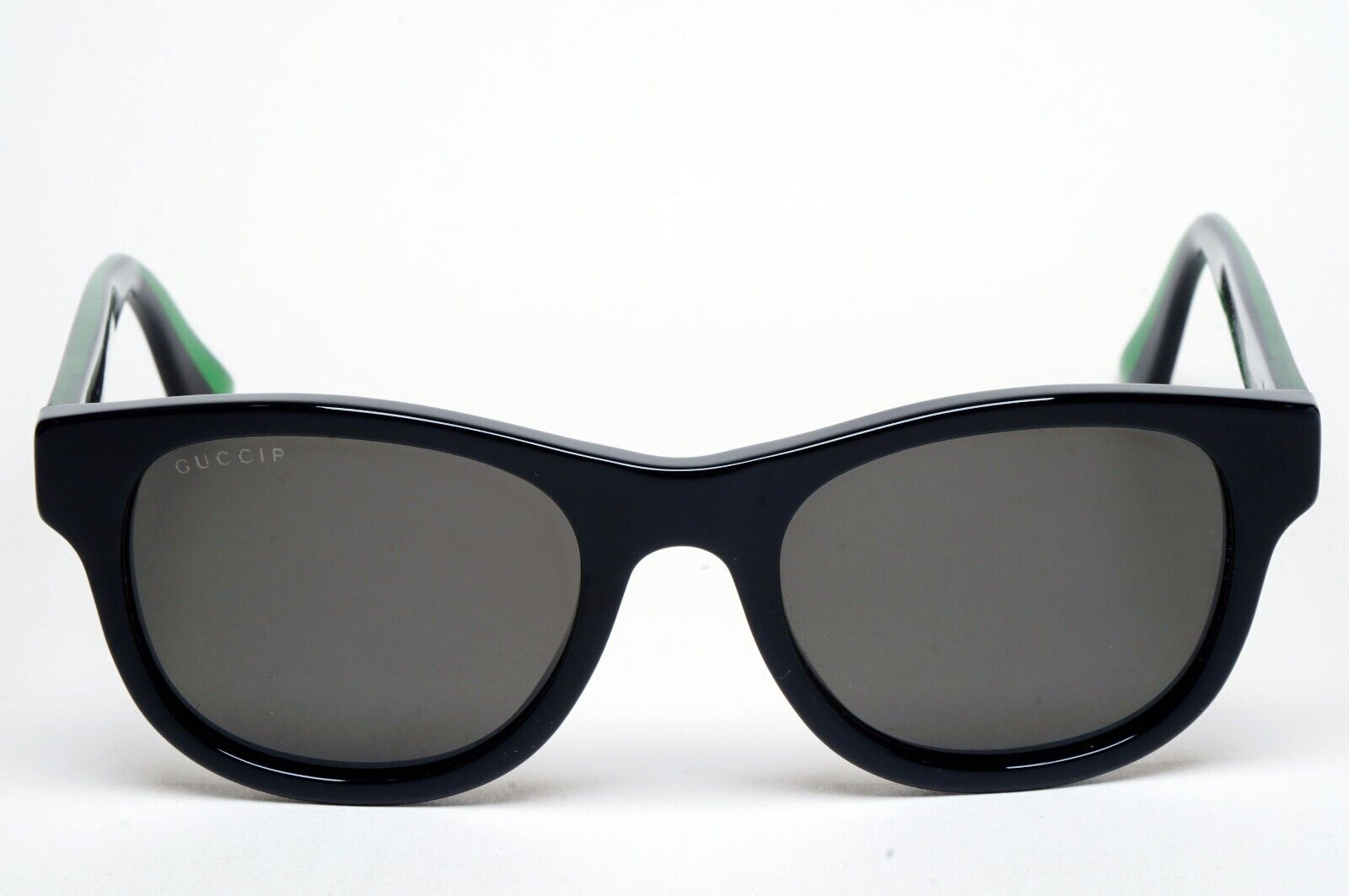 Gucci Sunglasses 2017 Polarized Black Green Red GG0003S 006 52mm 120125