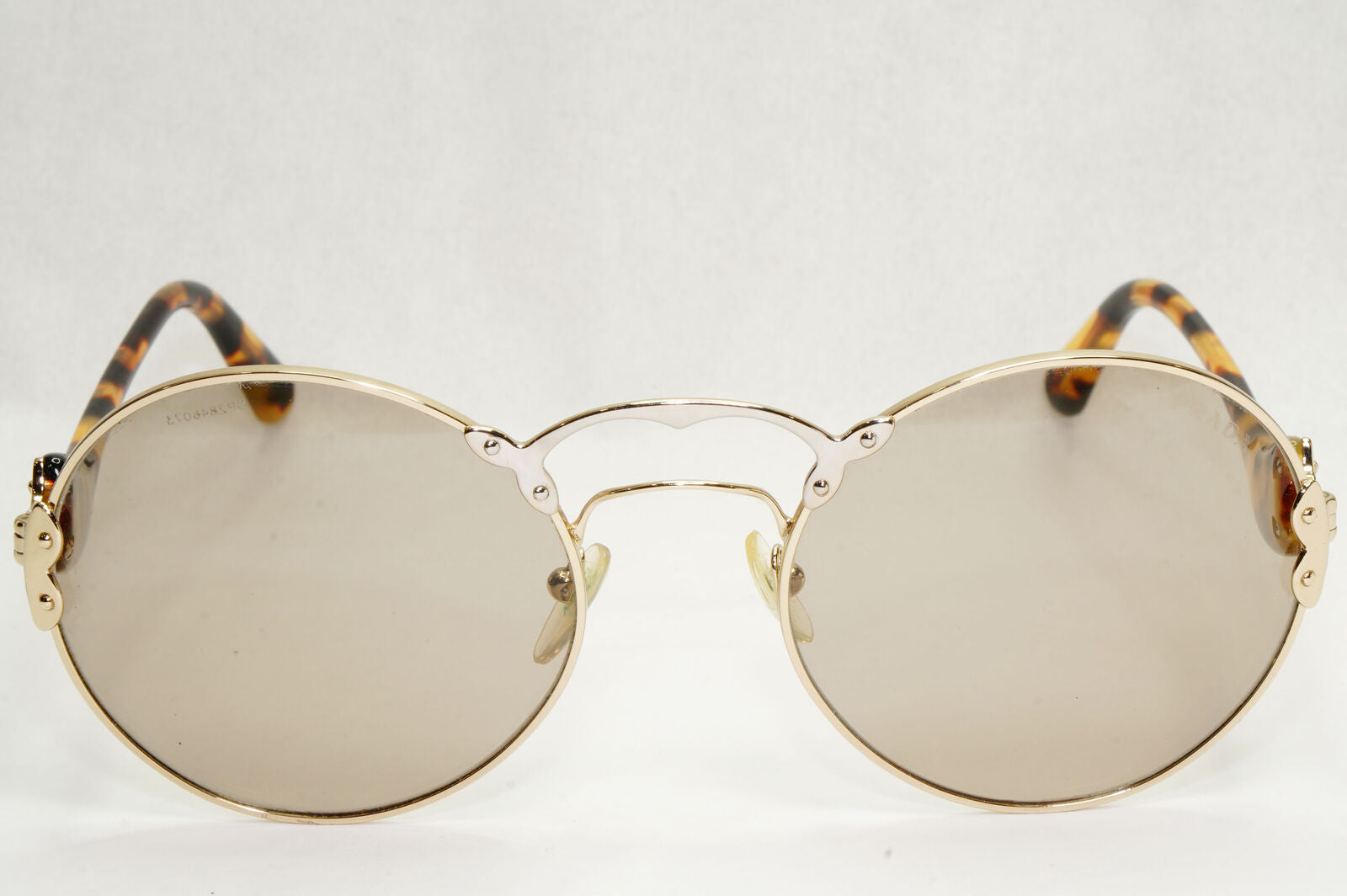 Prada Sunglasses 2016 Wanderer Gold Brown Ornate PR55TS SPR 55T ZVN-5J2 200124