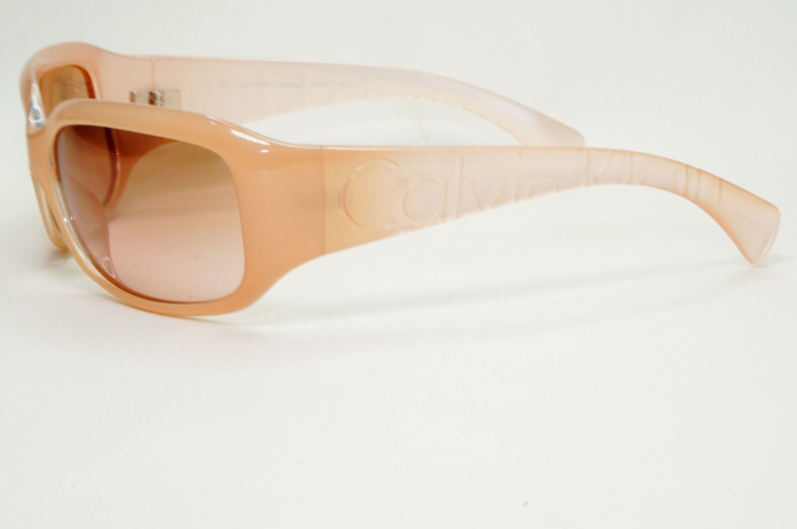 Calvin Klein Sunglasses 2005 Vintage Nude Beige Brown Unisex 838S 112 121124