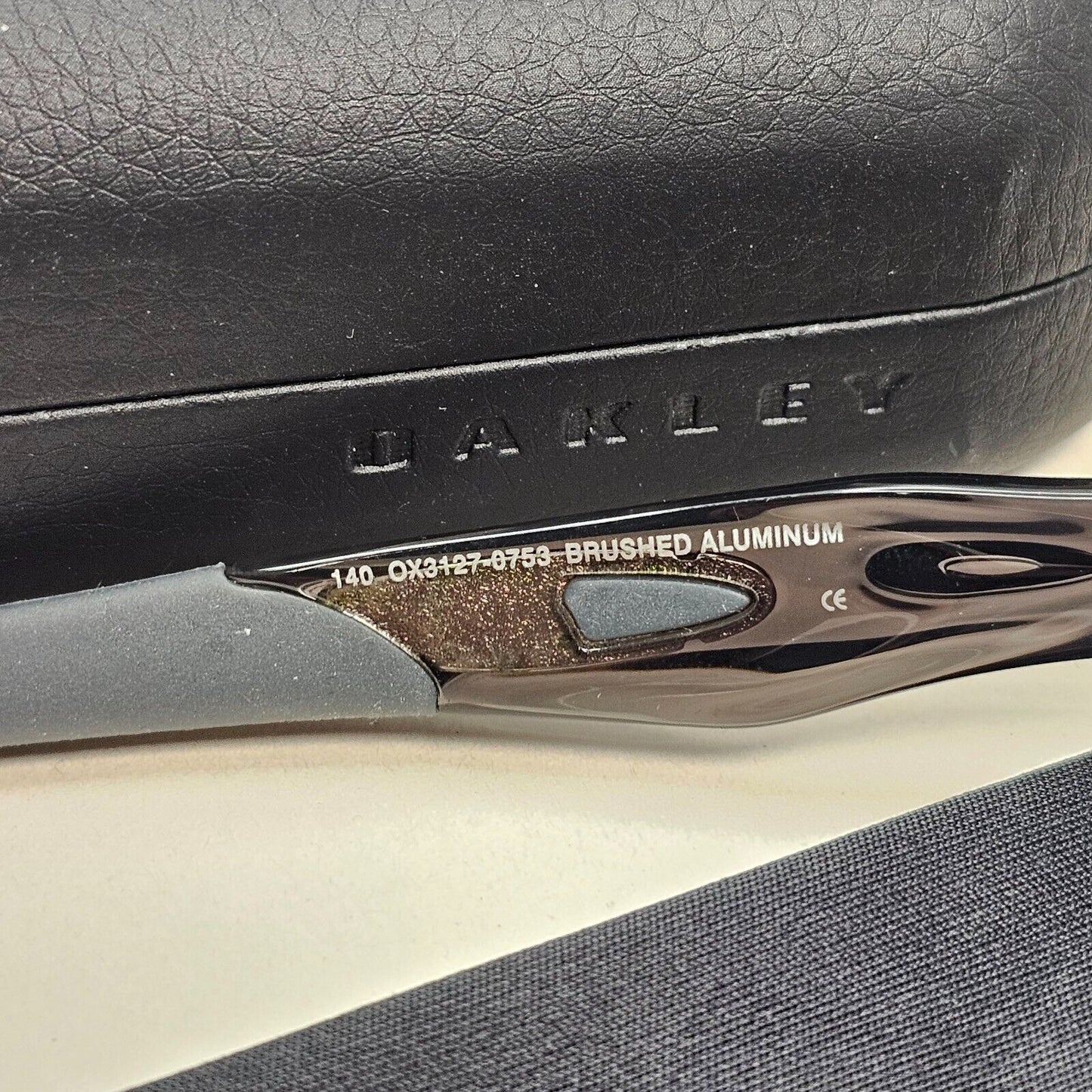 Oakley Sunglasses Crosslink Pro Aluminum Brushed Metal Frame Grey OX 3127 07