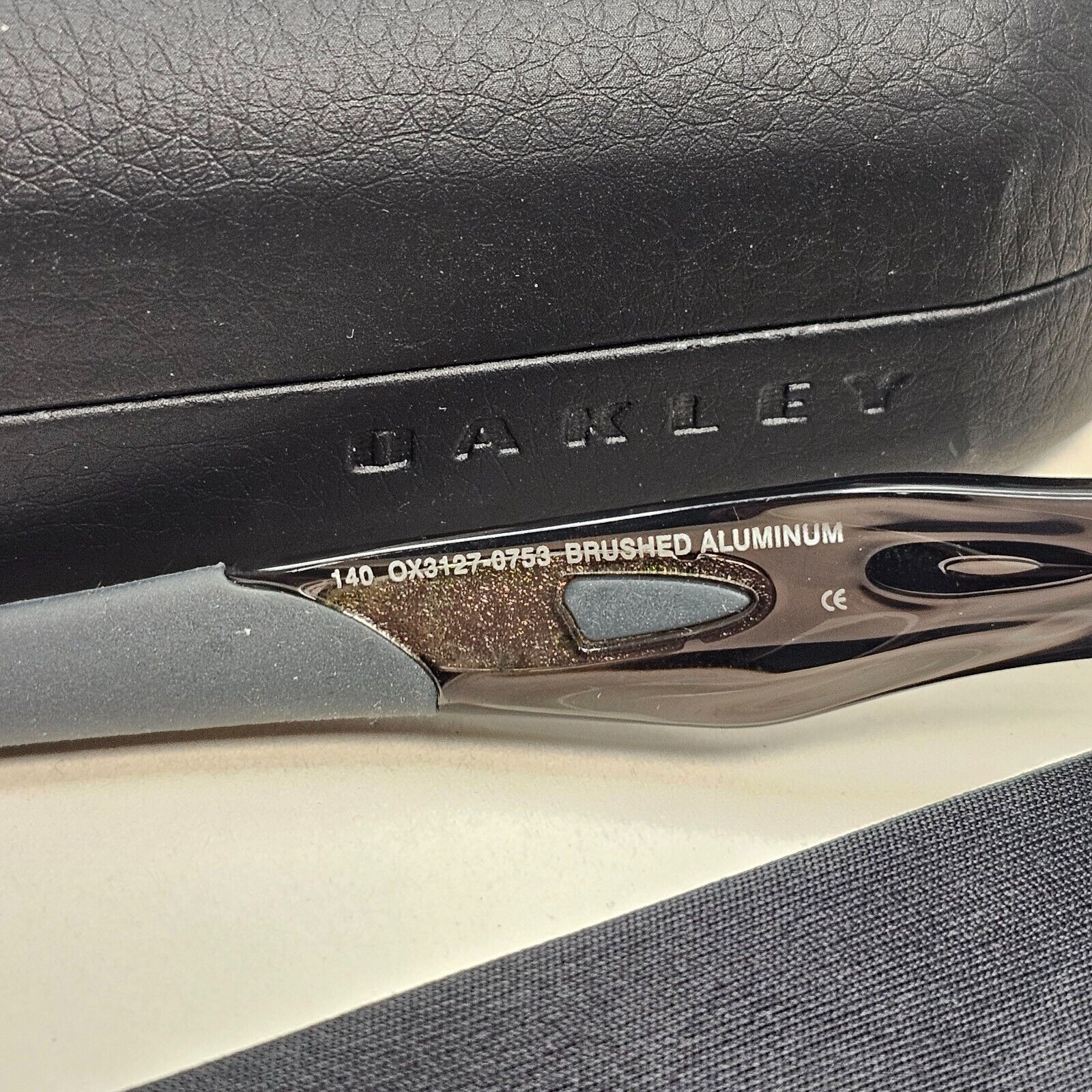 Oakley Sunglasses Crosslink Pro Aluminum Brushed Metal Frame Grey OX 3127 07