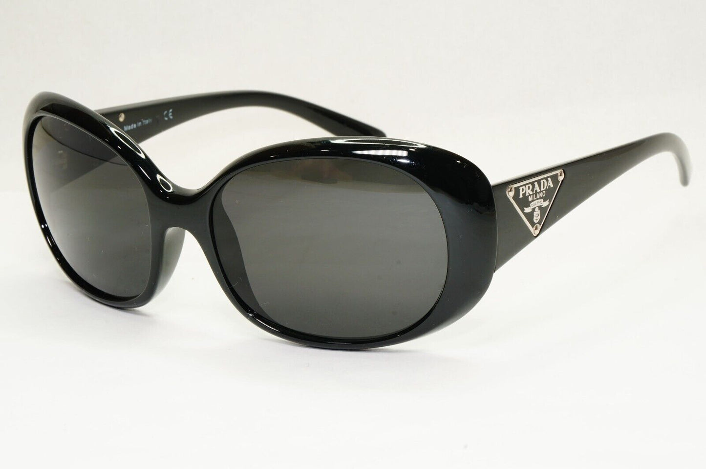Prada Sunglasses 2010 Triangle Logo Black PR27LS SPR 27L 1AB-3M1 111223