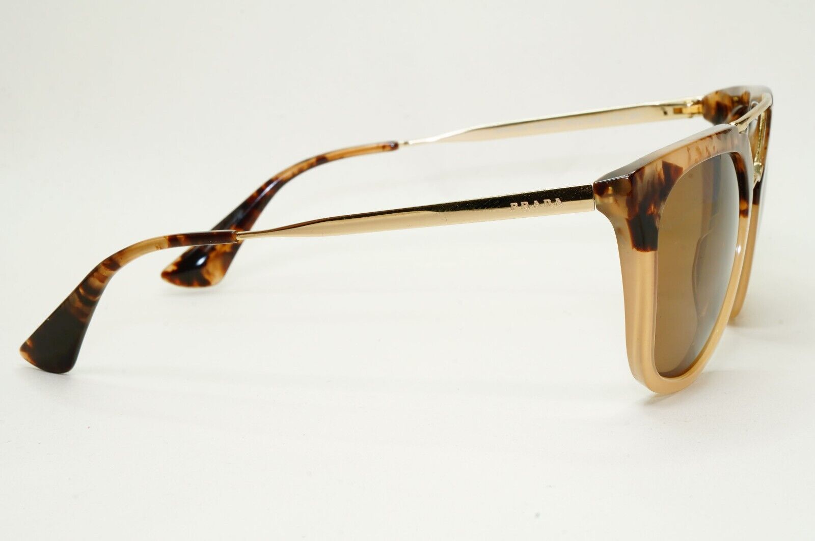 Prada Sunglasses 2013 Vintage Cinema Gold Brown PR13QS SPR 13Q ROZ-0A6 281024