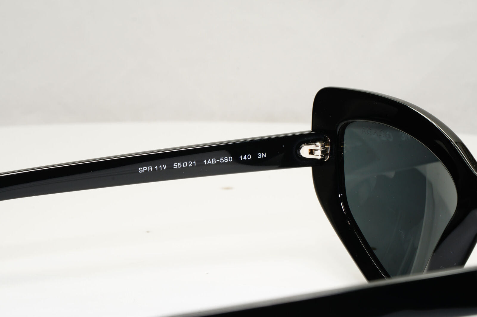 Prada Black Sunglasses Cat Eye Womens Fashion Runway PR11VS SPR 11V 1AB-5S0