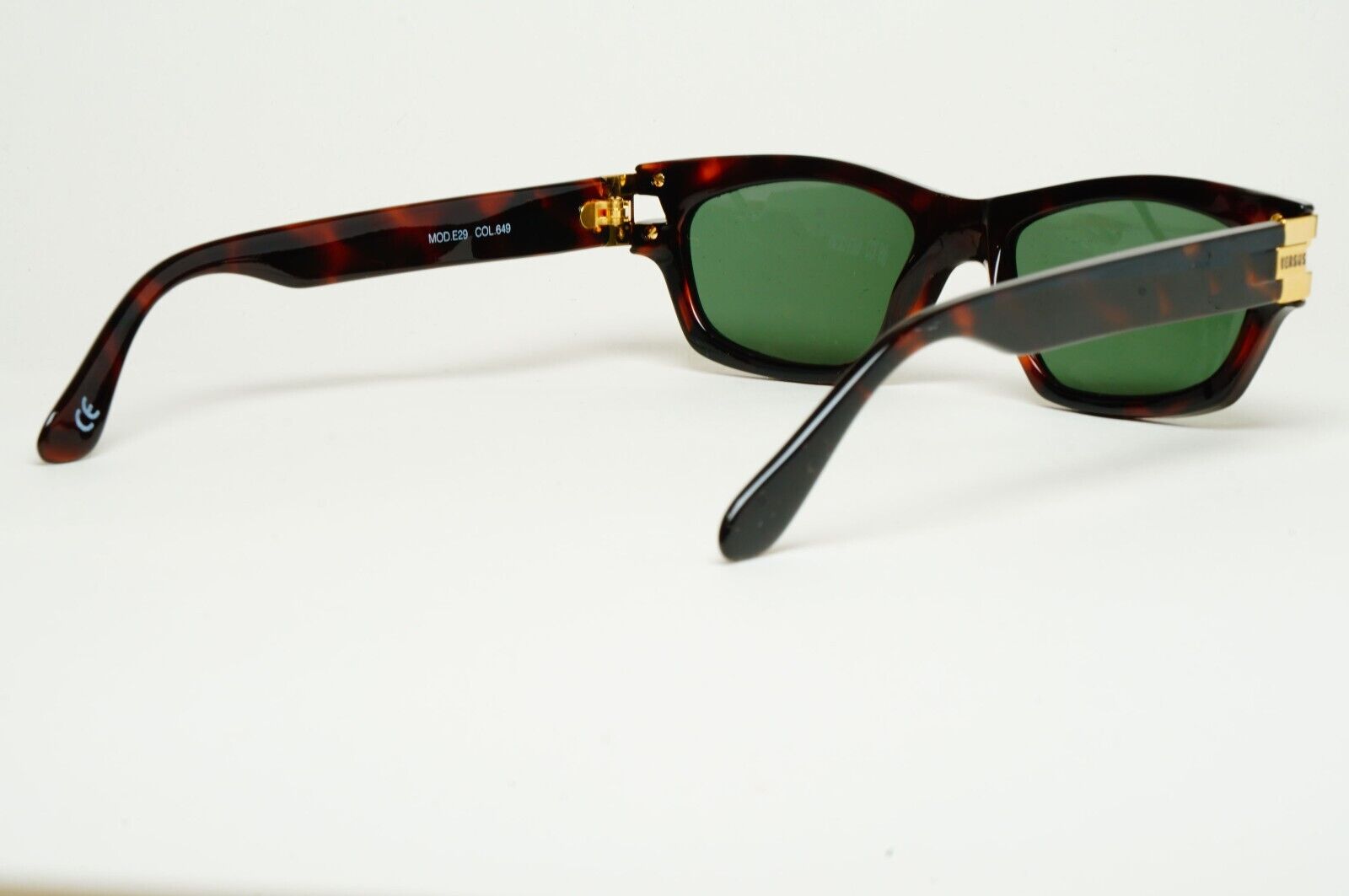 Versus Sunglasses 1996 by Gianni Versace Vintage Brown Green MOD E29 COL 649 [A]