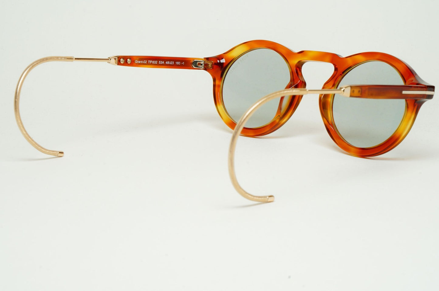Tom Ford Sunglasses Grant-02 Ear Loop Hook Brown Grey FT0632 TF 632 53A 48mm