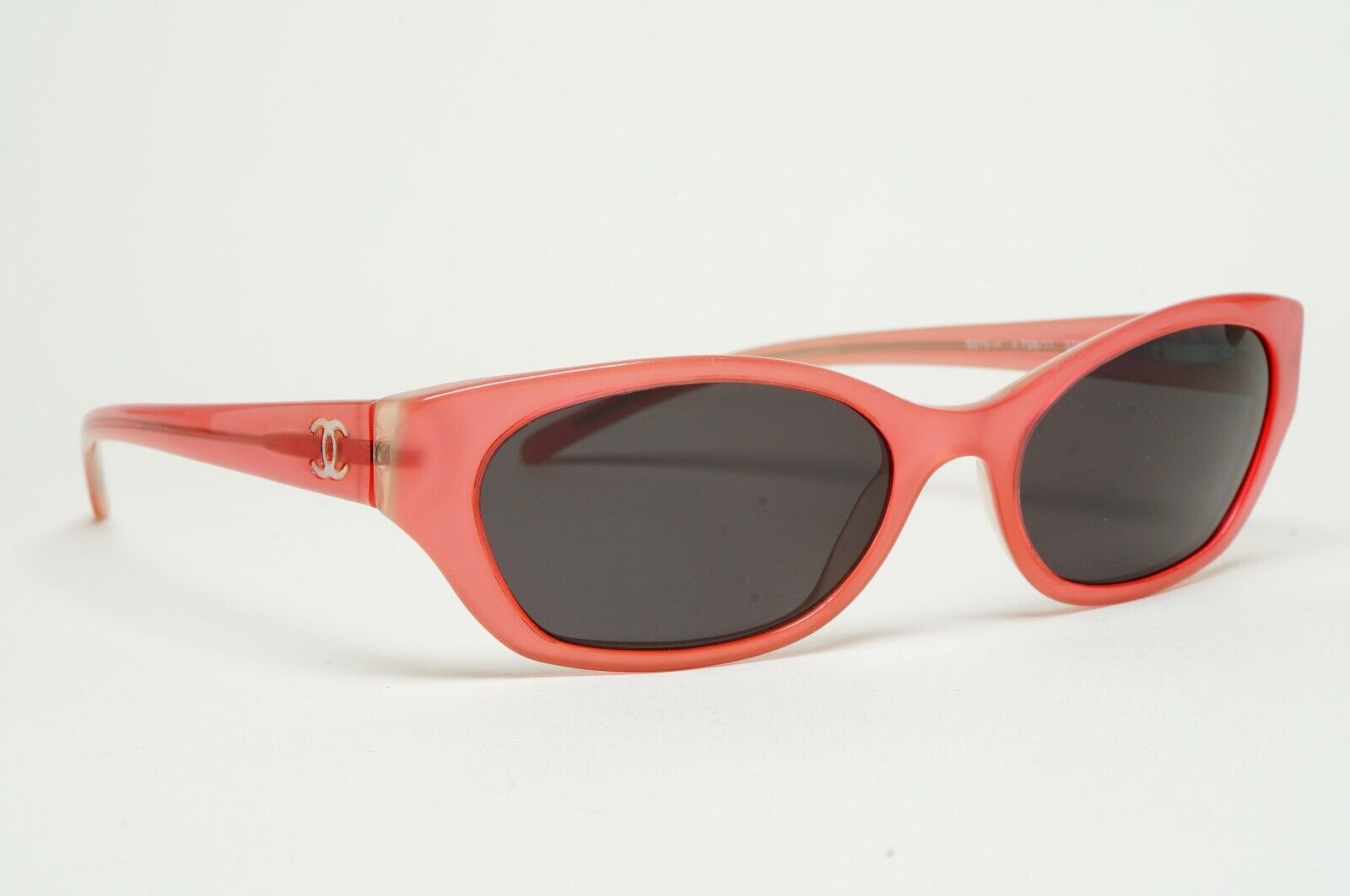 Chanel Sunglasses 2008 Vintage Pink Mother of Pearl Black 5075-H c.709/11 050225