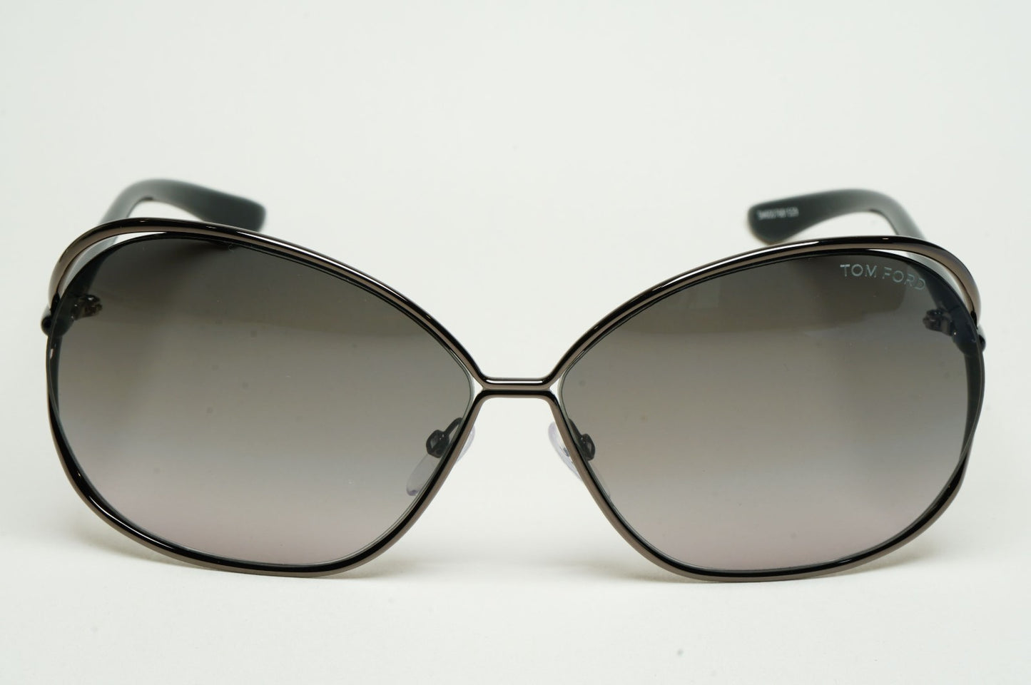 Tom Ford Sunglasses Carla Gunmetal Black Grey Gradient FT0157 TF 157 08B