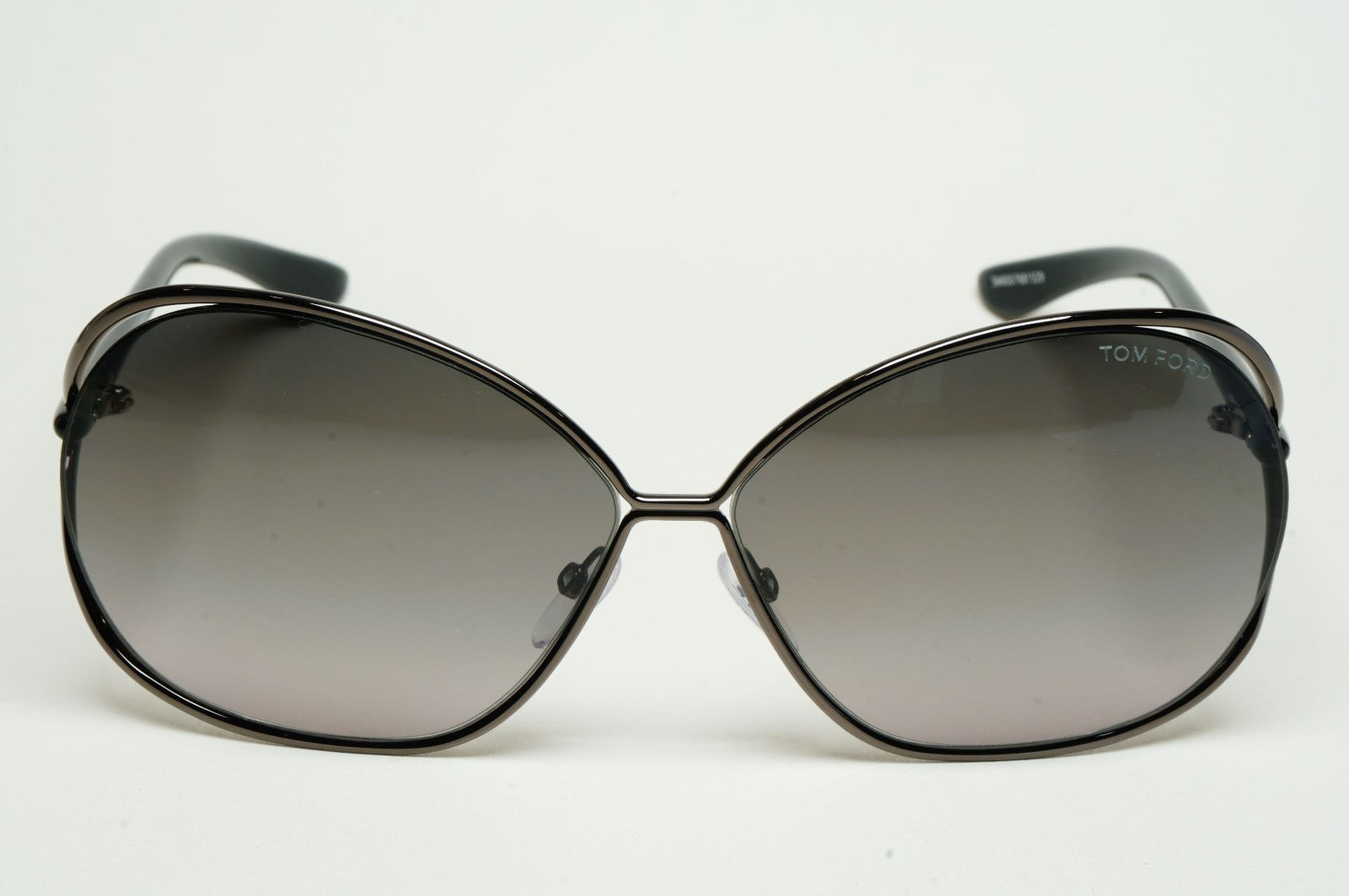 Tom Ford Sunglasses Carla Gunmetal Black Grey Gradient FT0157 TF 157 08B