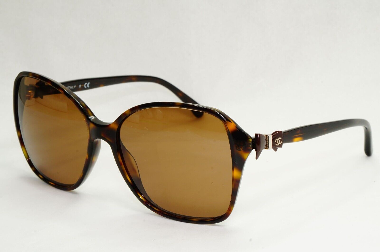 Chanel Sunglasses 2011 Vintage Brown Bows Square 5205 c.714/3B 180324