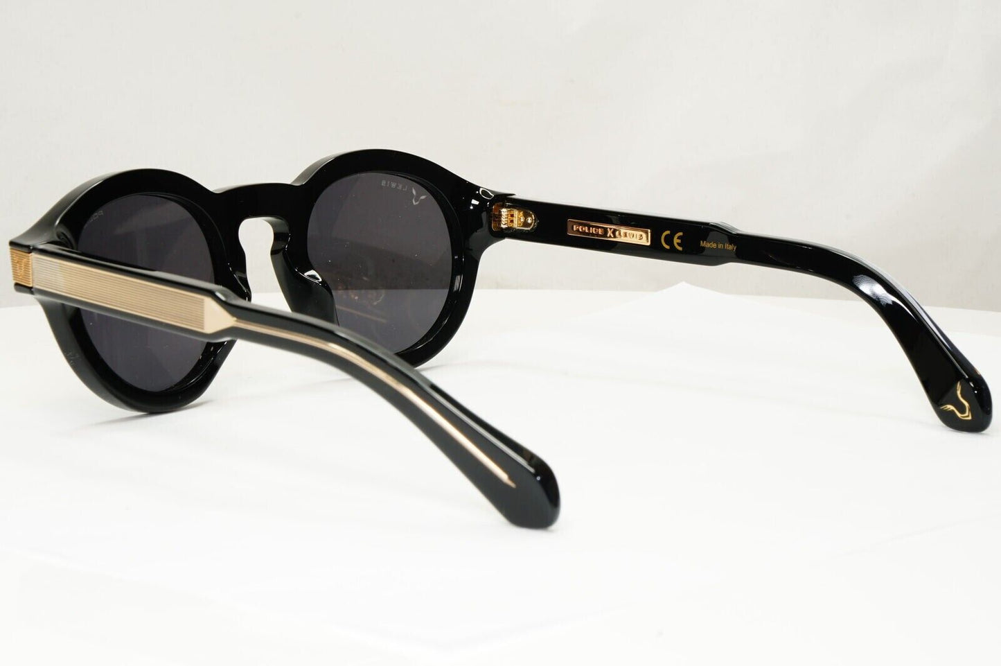Police x Lewis Hamilton F1 Sunglasses Black Gold SPL B33 0700 LEWIS 17 [a] 38958