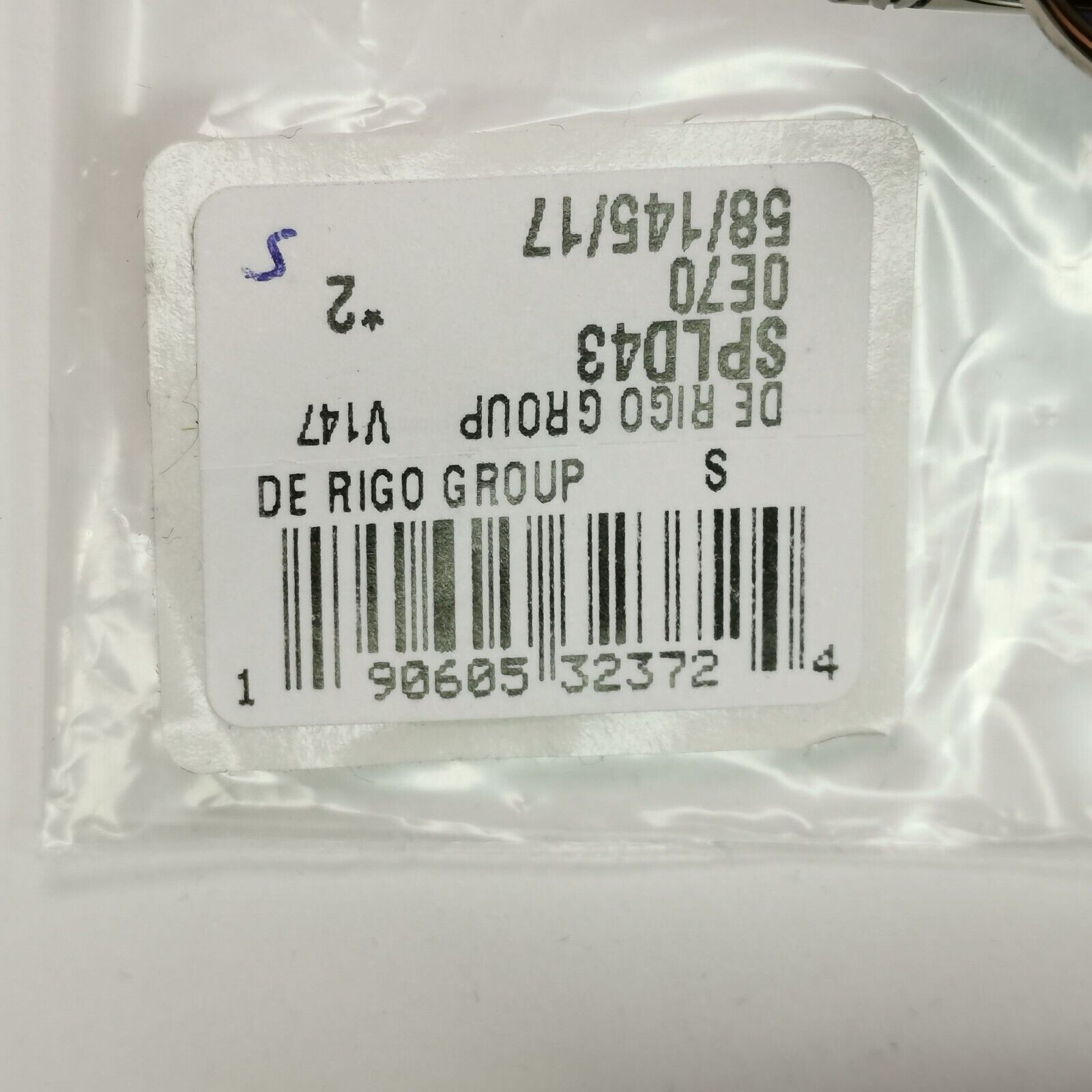 Police Grey Blue Sunglasses Pilot Brow Bar Origins 44 SPL D43 COL 0E70 58mm