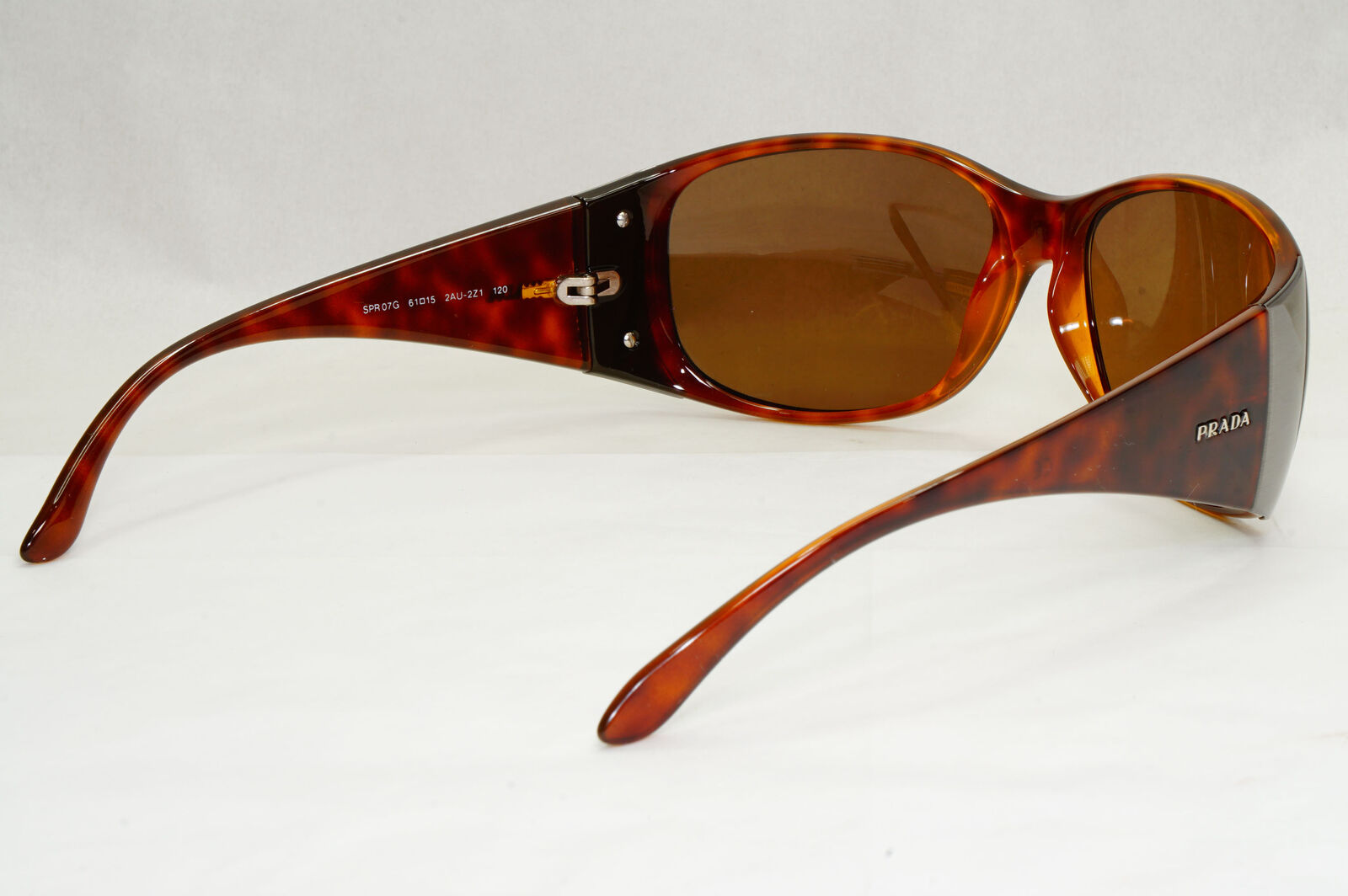 Prada Sunglasses 2005 Vintage Brown Tortoiseshell PR07GS SPR 07G 2AU-2Z1 060324
