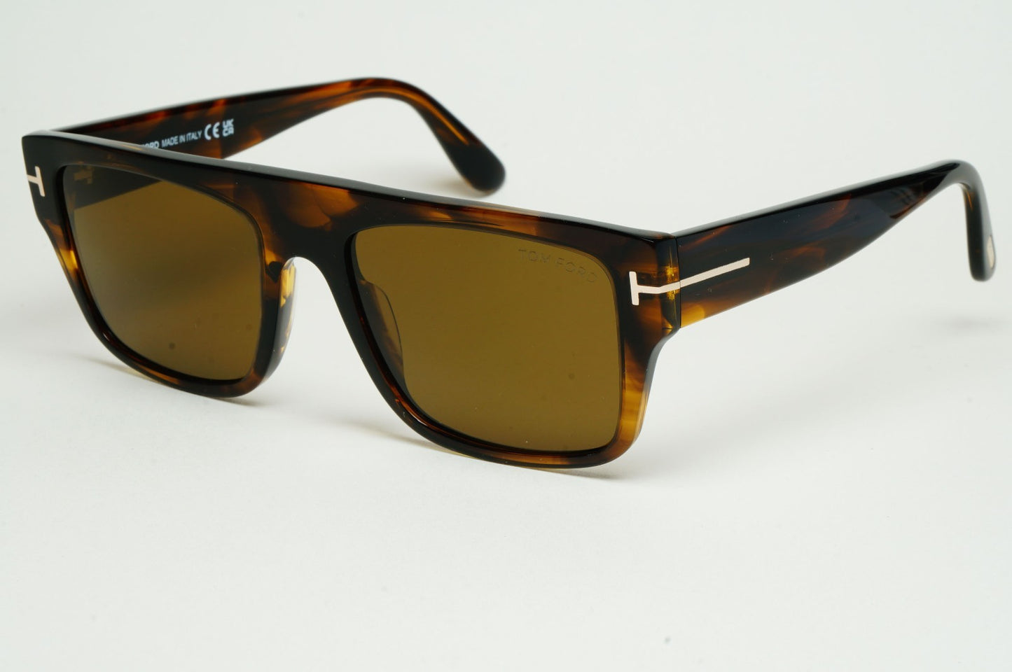 Tom Ford Sunglasses Dunning-02 Brown Square Dark Tortoise FT0907 TF 907 48J