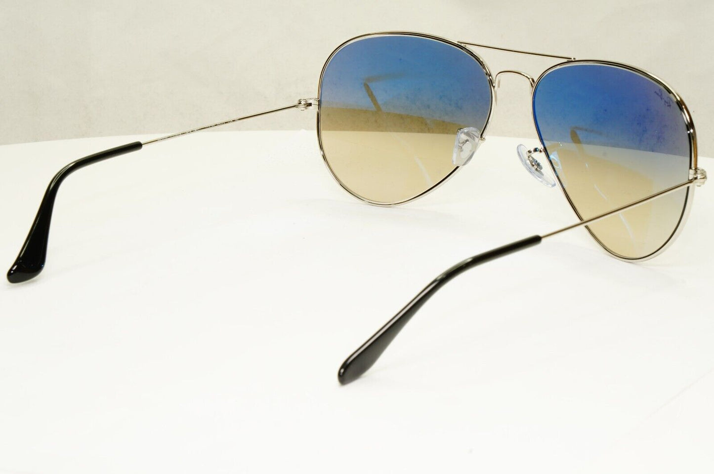 Ray-Ban Sunglasses Aviator Silver Grey Gradient Large Metal RB 3025 003/32 62mm
