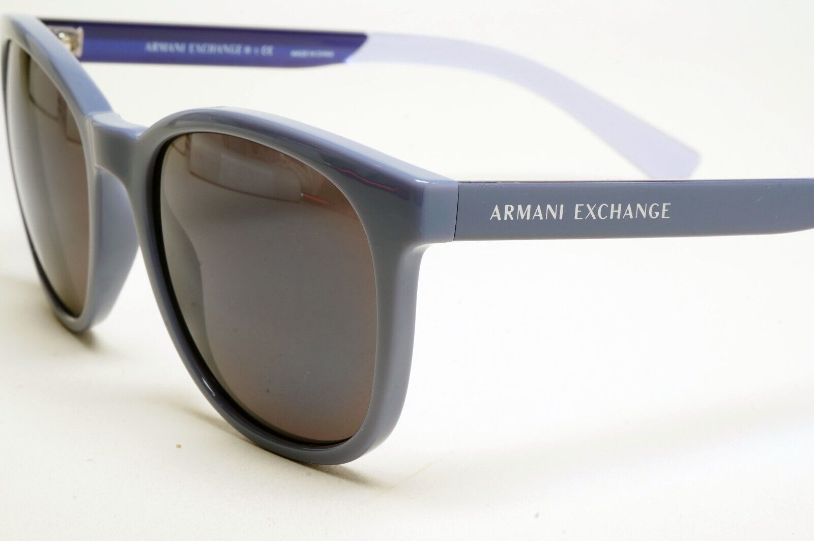 Armani Exchange Sunglasses 2015 Pale Blue Violet Black AX 4050 8189/8G 221124
