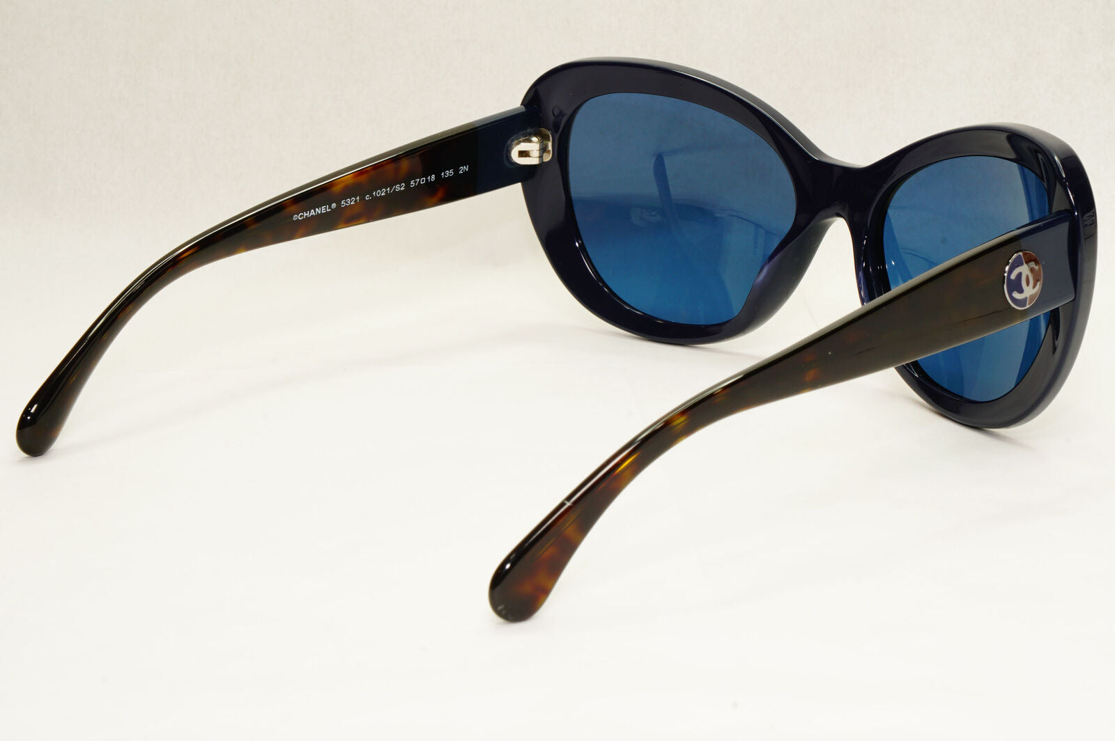 Chanel Sunglasses Dark Blue Brown Tortoiseshell 5321 c.1021/S2 191223