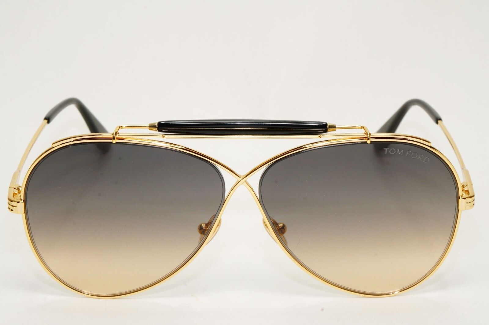 Tom Ford Sunglasses Holden Gold Pilot Grey Gradient Unisex FT0818 TF 818 30B