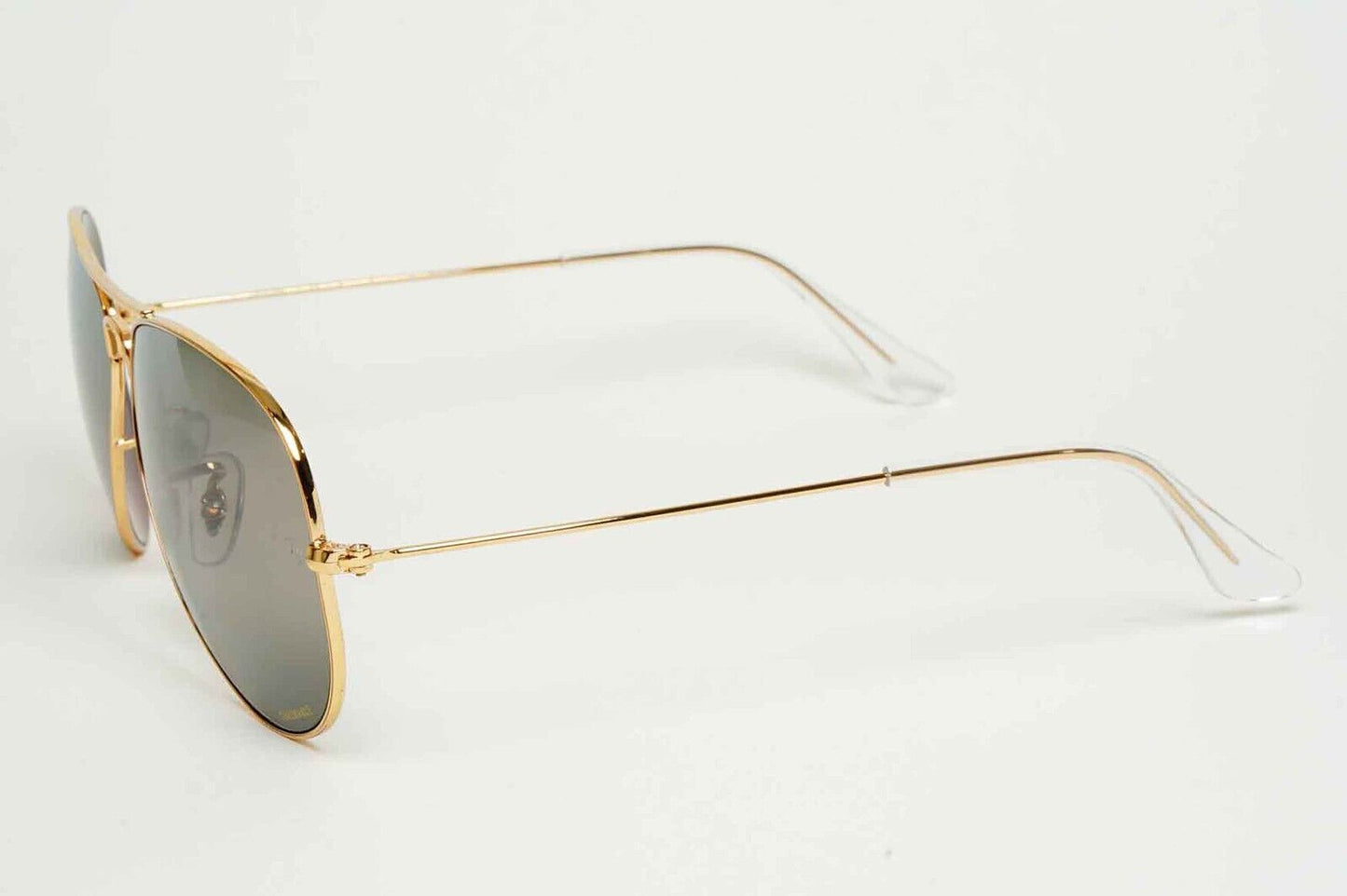 Ray-Ban Sunglasses Aviator Polarised Chromance Gold Silver RB 3025 9196/G3 58mm