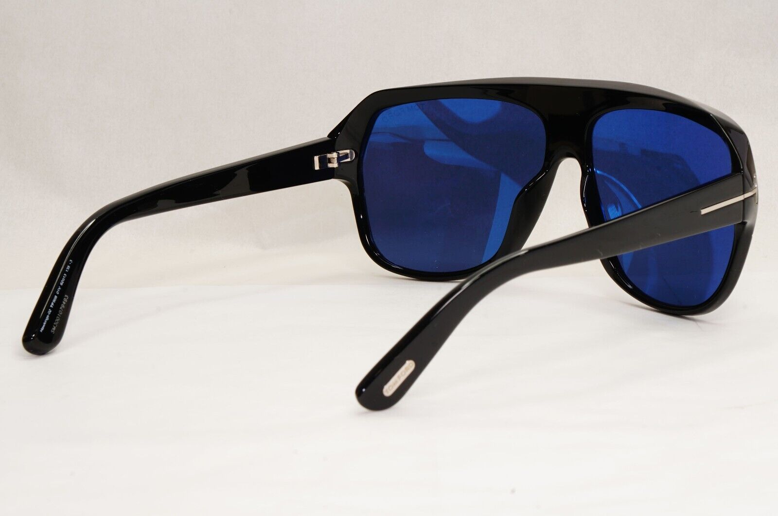 Tom Ford Sunglasses Hawkings-02 Black Glossy Dark Blue FT0908 TF 908 01V 62mm