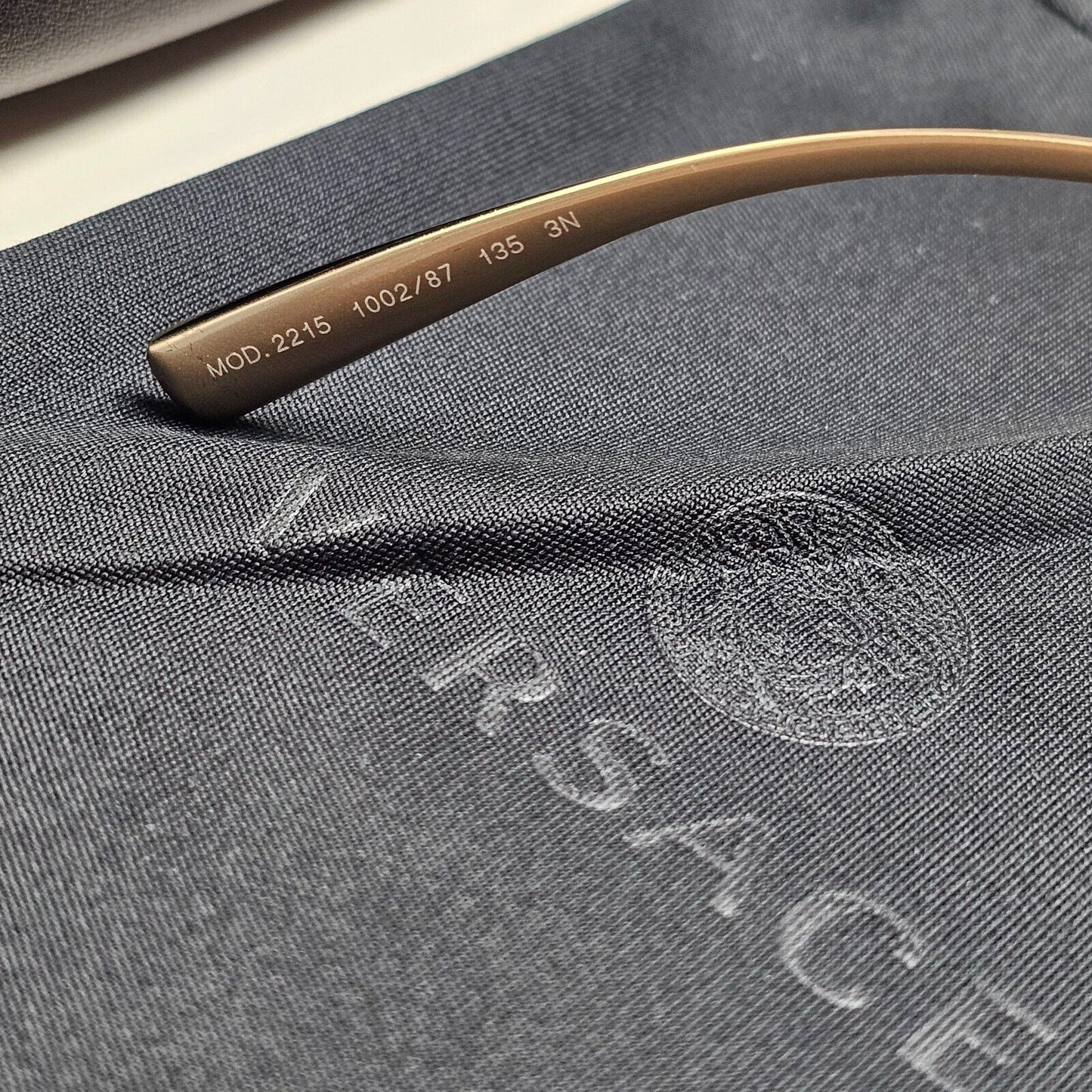 Versace Sunglasses Gold Medusa Visor Shield Shiny Dark Grey MOD VE 2215 1002/87
