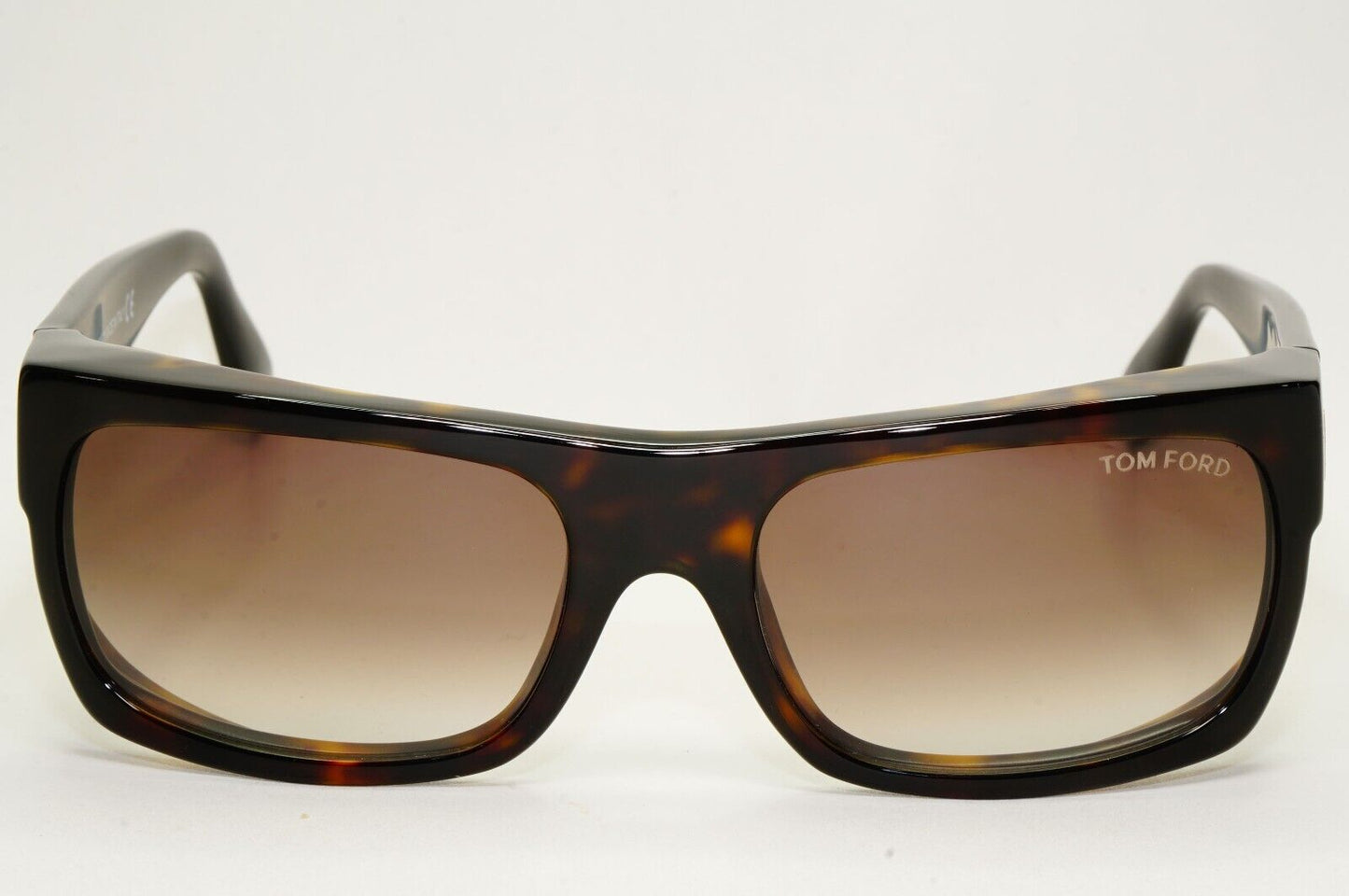 Tom Ford Sunglasses Toby Dark Brown Gradient Square Acetate FT0440 TF 440 52K