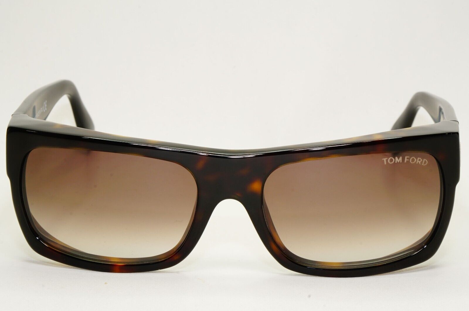 Tom Ford Sunglasses Toby Dark Brown Gradient Square Acetate FT0440 TF 440 52K