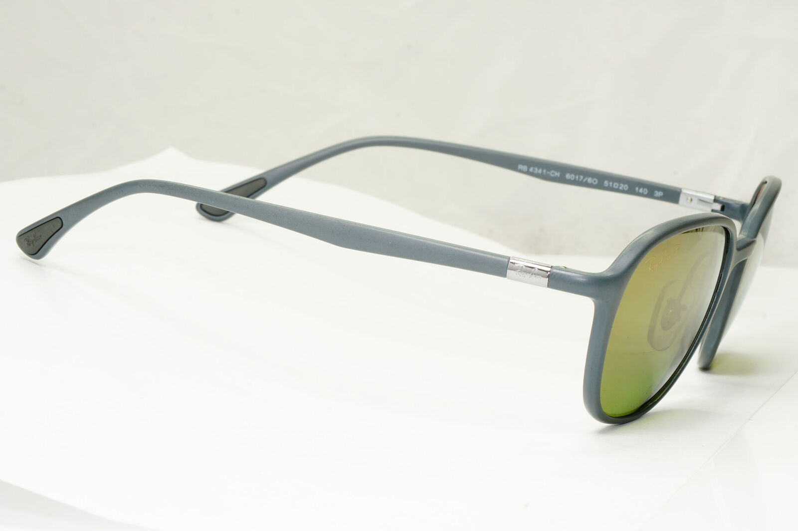 Ray-Ban Chromance Sunglasses Grey Gold Mirror Polarized RB 4341-CH 6017/6O