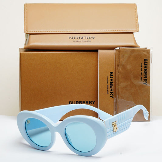 Burberry Sunglasses Azure Blue BE 4370-U Margot 4028/80 Large