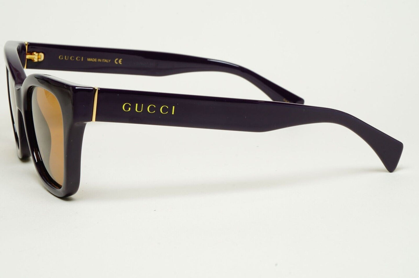 Gucci Sunglasses 2022 Dark Purple Brown Square GG1133S 002 52mm 280125