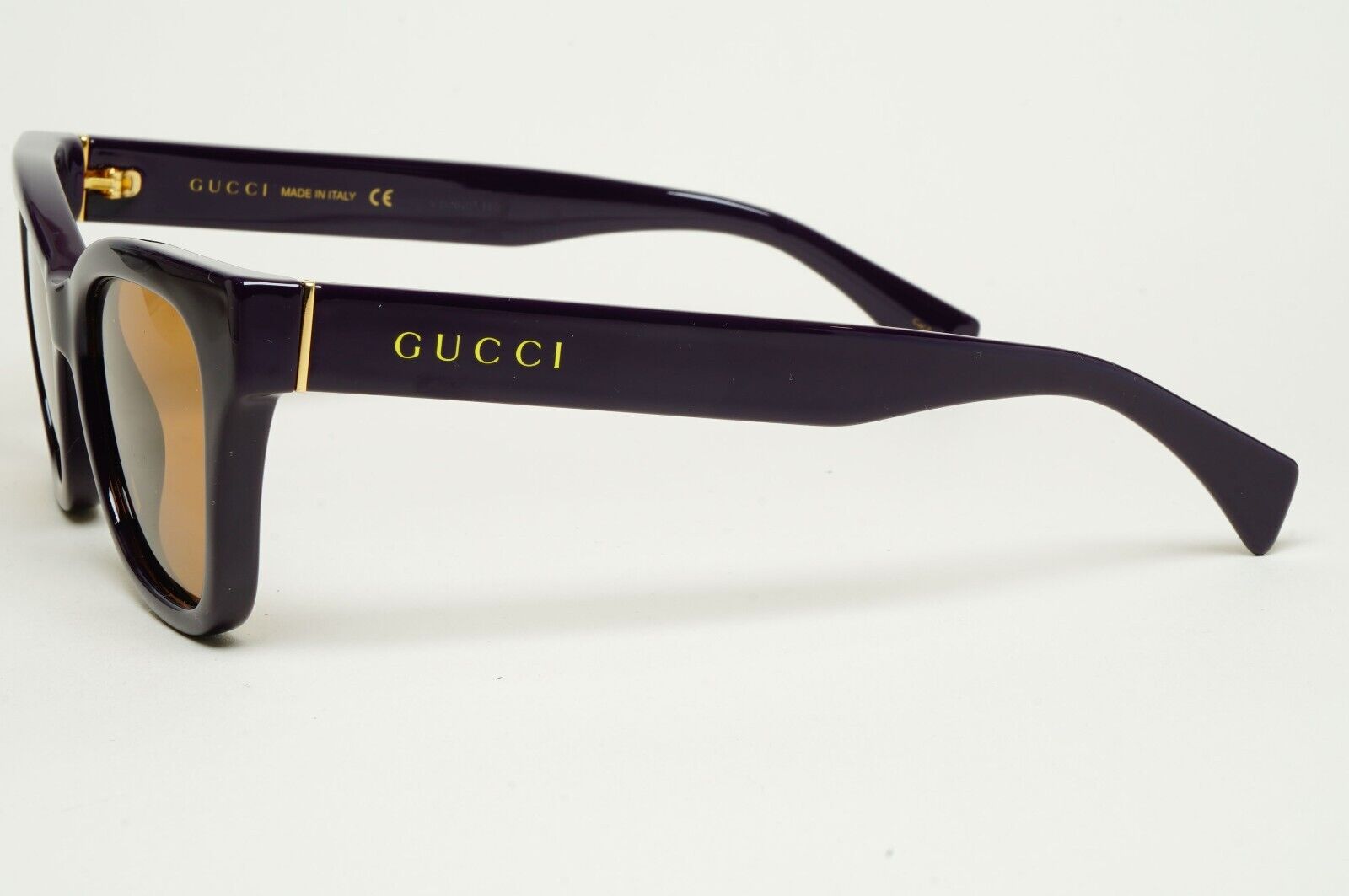 Gucci Sunglasses 2022 Dark Purple Brown Square GG1133S 002 52mm 280125
