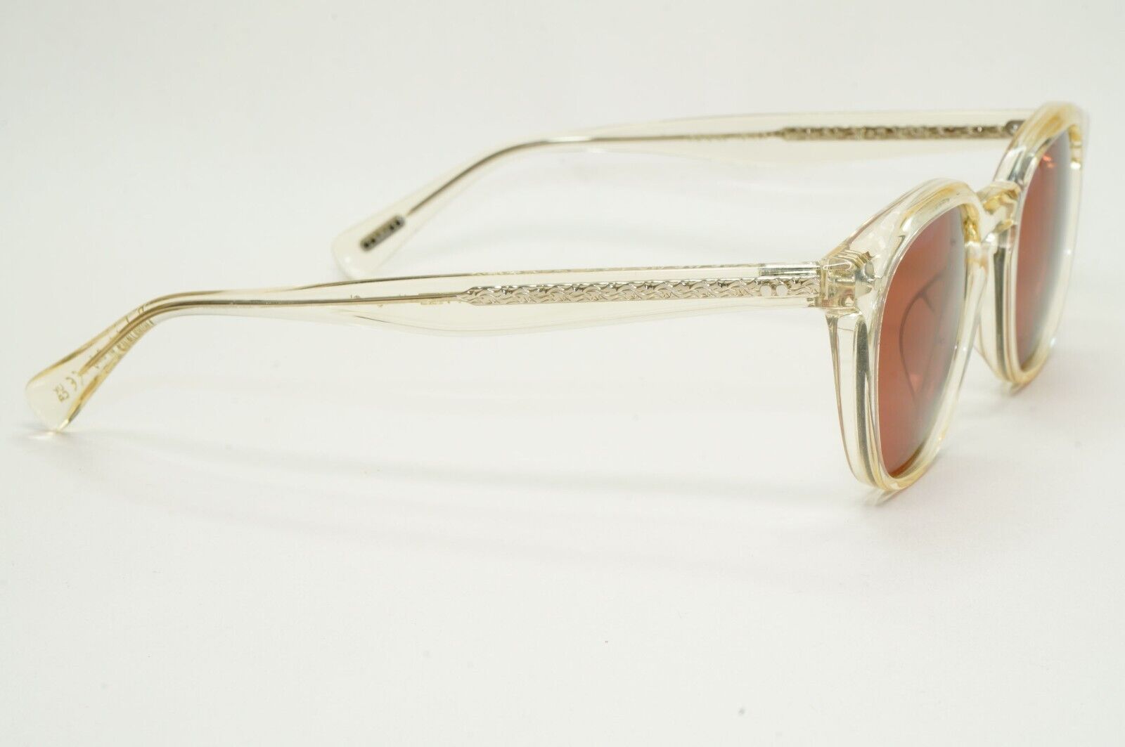 Oliver Peoples Desmon Sunglasses Transparent Yellow Bordo OV 5454SU 1692/C5 48mm