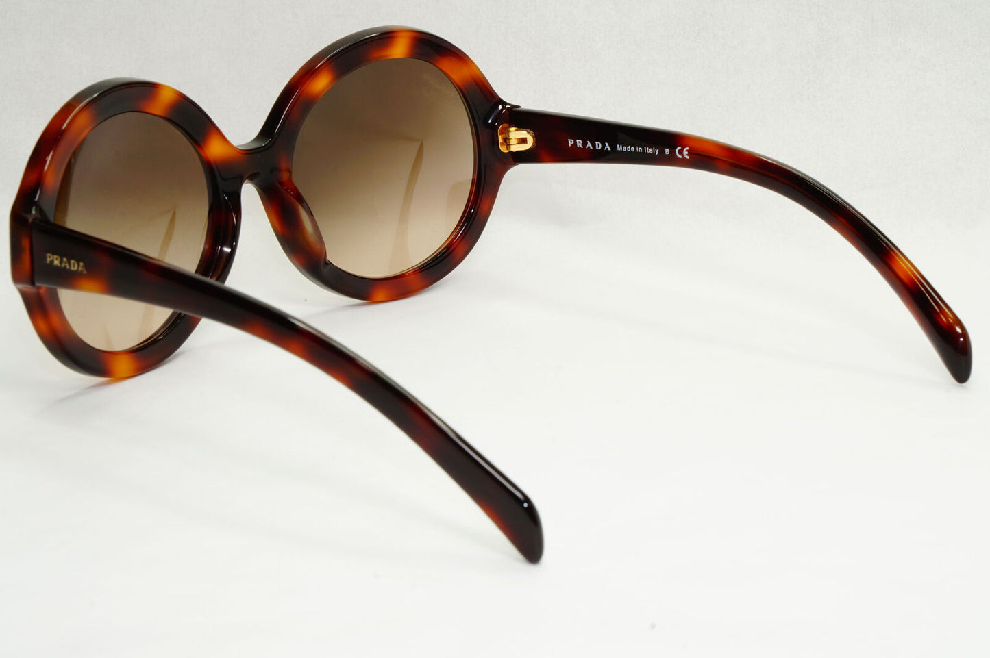 Prada Sunglasses 2015 Brown Round Tortoise PR06RS-F SPR 06R-F TKR-3D0 140124