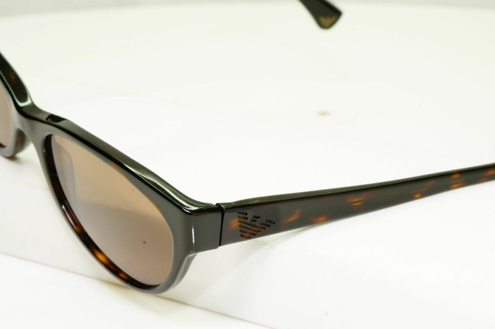 Emporio Armani Tortoiseshell Sunglasses Brown Womens Havana EA 3008 5026 35443