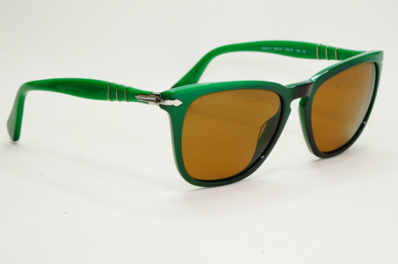 Persol Sunglasses 2012 Capri Polarized Green Brown 3024-S 959/57 52mm [a] 210924