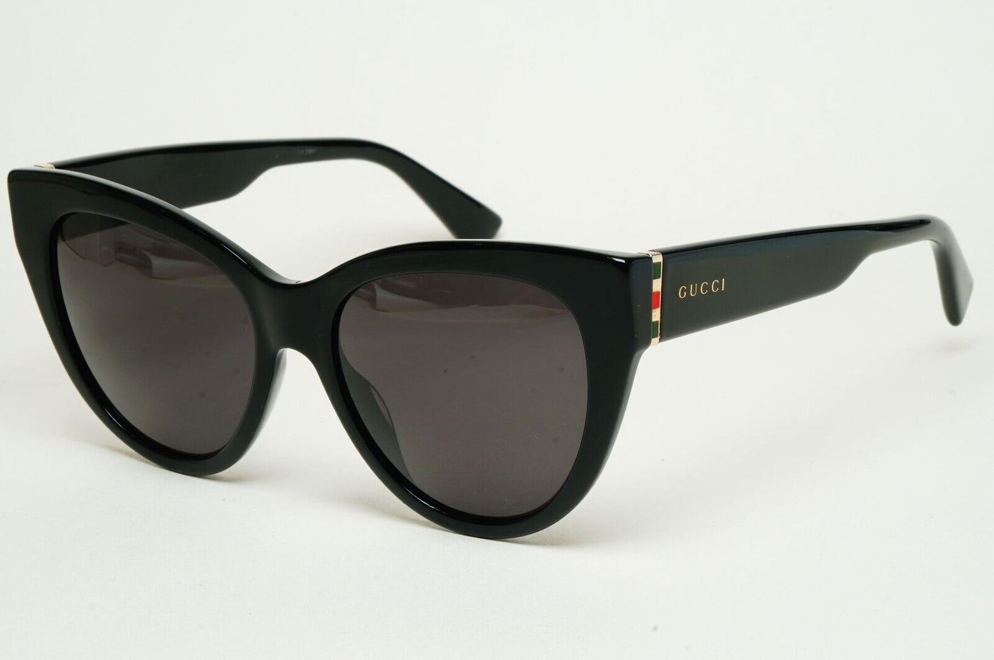 Gucci Sunglasses 2019 Black Cat Eye Square Glossy GG0460S 001 53mm 100225