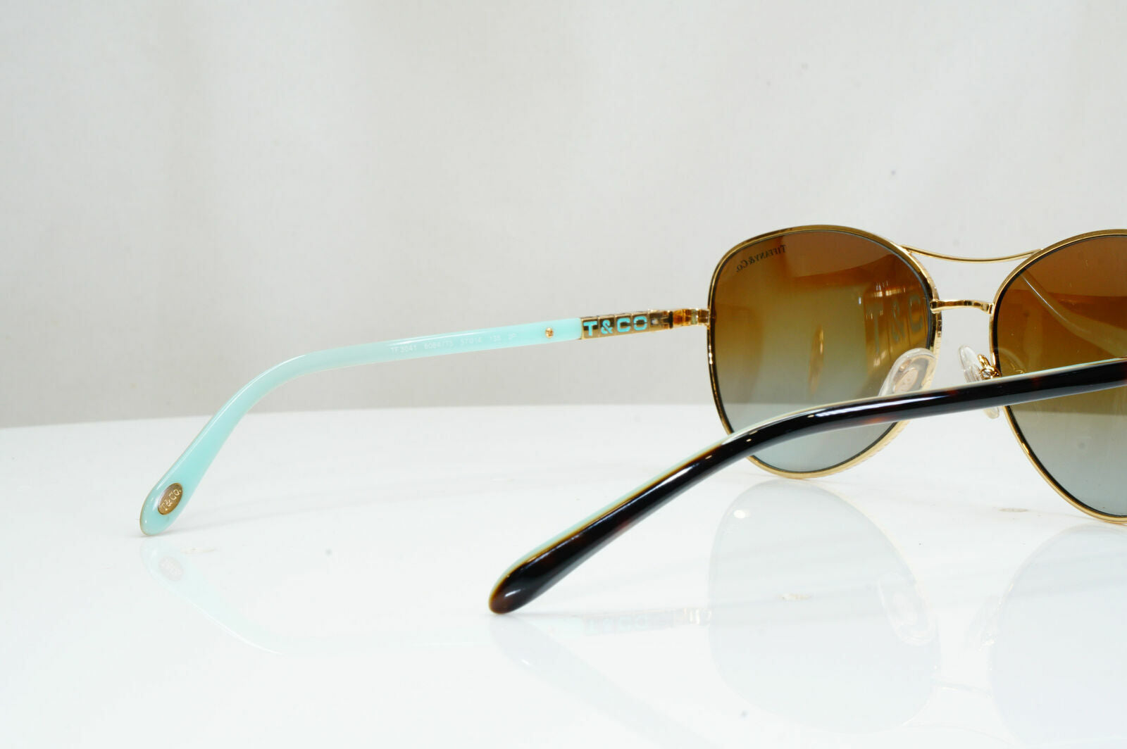 Authentic TIFFANY & CO Polarized Sunglasses Pilot LOVE TF 3041 6084/T5 26734